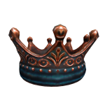 Worn Copper Crown