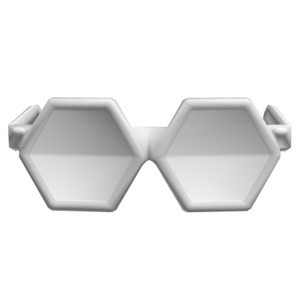 White Sparkling Robux Shades (Addon)
