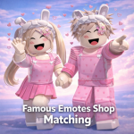 Famous Emotes Shop Dances,Poses, Matching!