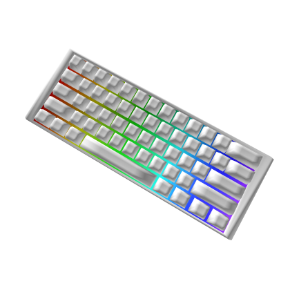 White RGB Keyboard thumbnail