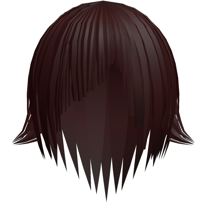 >⩊< red emo vkei niche cat-boy hair tufts 18. 
