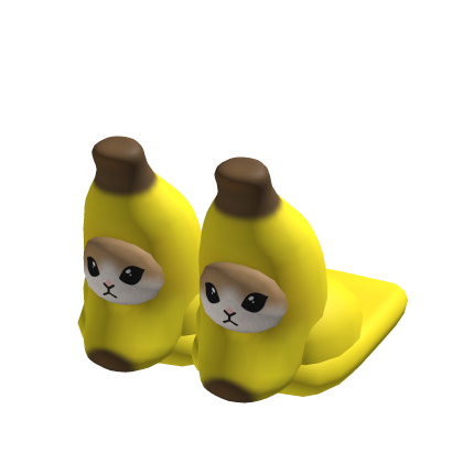♡ banana cat slippers thumbnail