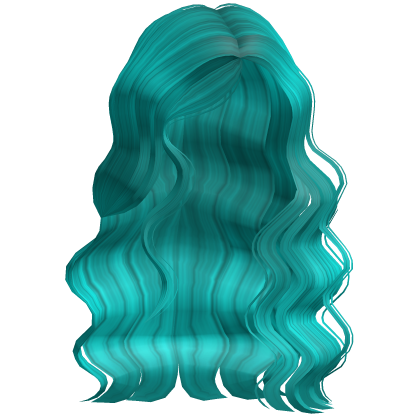 Crimped Beachy Seasalt Waves Aquamarine