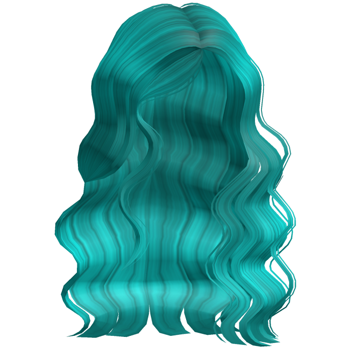 Crimped Beachy Seasalt Waves Aquamarine