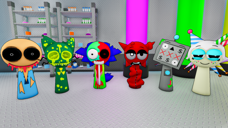 Accurate 3D Sprunki Roleplay screenshot 2