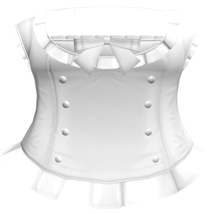  ♡ cute japanese uniform bow dress (white) Roblox item