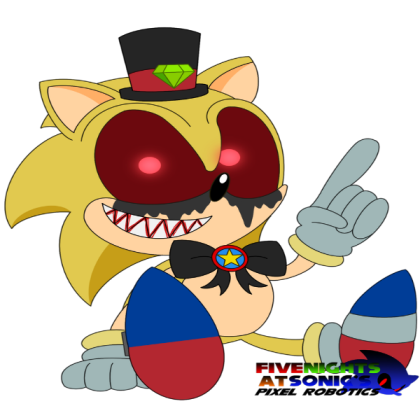 Golden Sonic (Pixel Robotics) Roblox decal