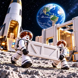 Build a Moon Base icon