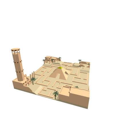Pyramid town
