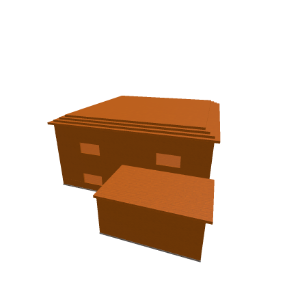 Wooden House Model
