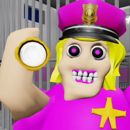 POLICE GIRL PRISON RUN! (Obby)