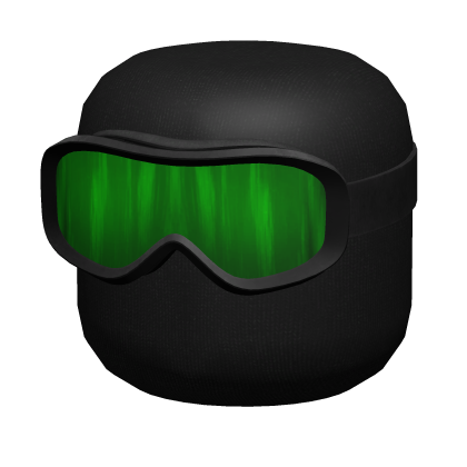 Mask + Ski Goggles [Green] Roblox item