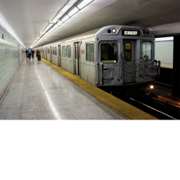 fight in a subway