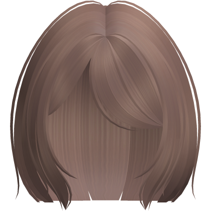 ♡ short hime-cut anime hair in hazel ୧ Roblox item