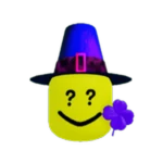Collected Super Lucky Bighead Roblox badge thumbnail