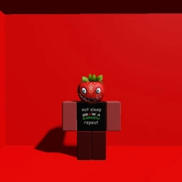 very cul strawbery obby icon