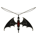 Vampire Y2K Crystal Necklace