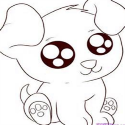 Cute Dog Roblox decal