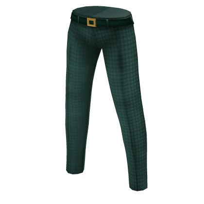 Slim Fit Trousers | Dark Green