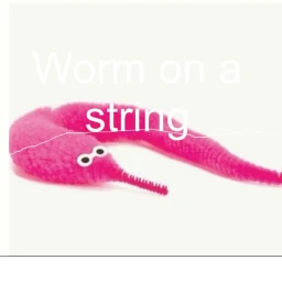 worm on a string icon
