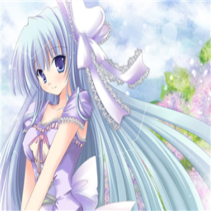 Cute anime girl Roblox decal