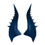 Blue Industrial Horns