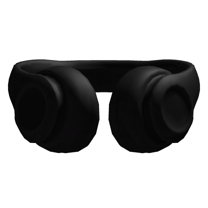 Black Neck Headphones