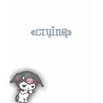 «crying»