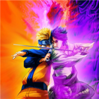Naruto vs. Sasuke Roblox decal