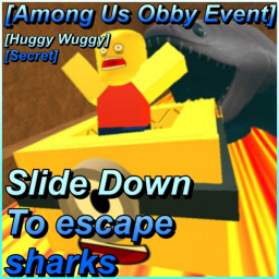 Slide Down 999,999,999 Studs and escape the SHARK!
