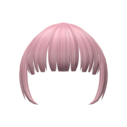 Cute Full Bangs (Pink)