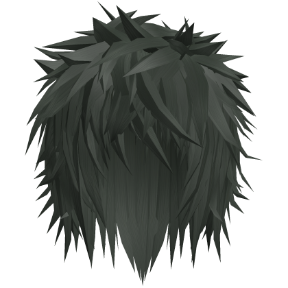 green gothic messy emo boy hair
