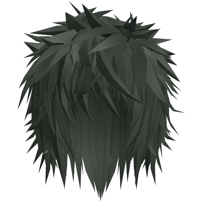 green gothic messy emo boy hair