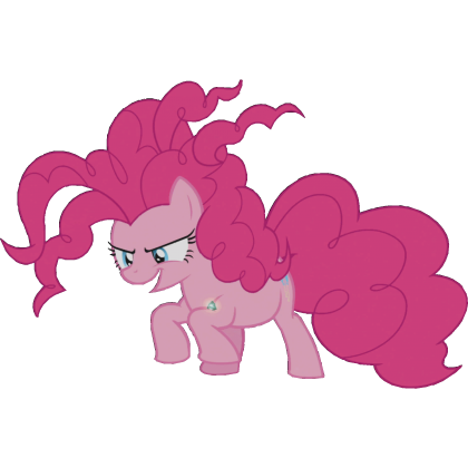 Pinkie Pie Chaos Magic MLP Cutout
