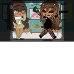 Amigas y amigos del cole, patinaje, conjunto uwu