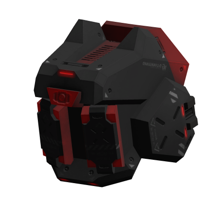 [D1-VG-2202] ARES-CORE Shoulder Armor R - RED