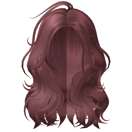 Cute Trendy Long Red Wavy Hair Roblox item