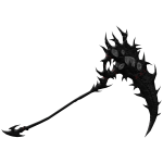 Black Vampire Ghoul Scythe