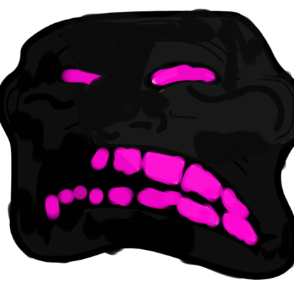 Corrupted trolling Roblox decal