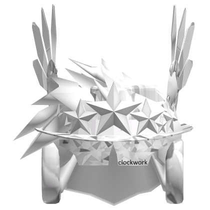 [⏳LIMITED SPARKLE] White Fedora + Valk + Clockwork Roblox item