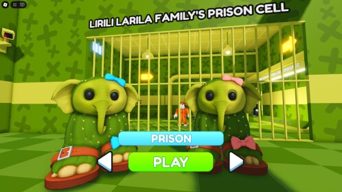 🐘 LIRILI LARILA FAMILY'S PRISON RUN! (Obby)