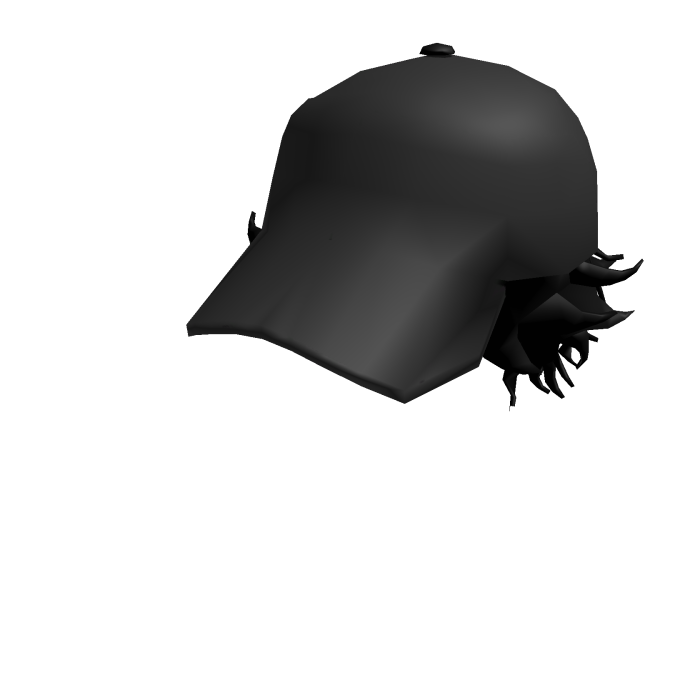 Black hair with cap
