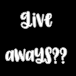 Giveaway's <3