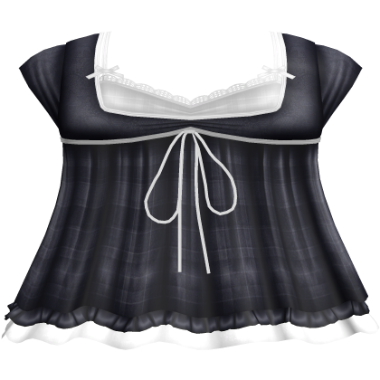 pretty gothic ruffled dress w tank top navy blue 2