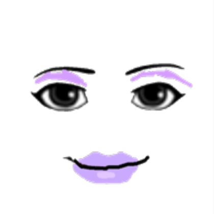 Purple Makeup Roblox decal