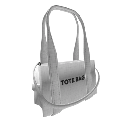 Modern Tote Bag in White