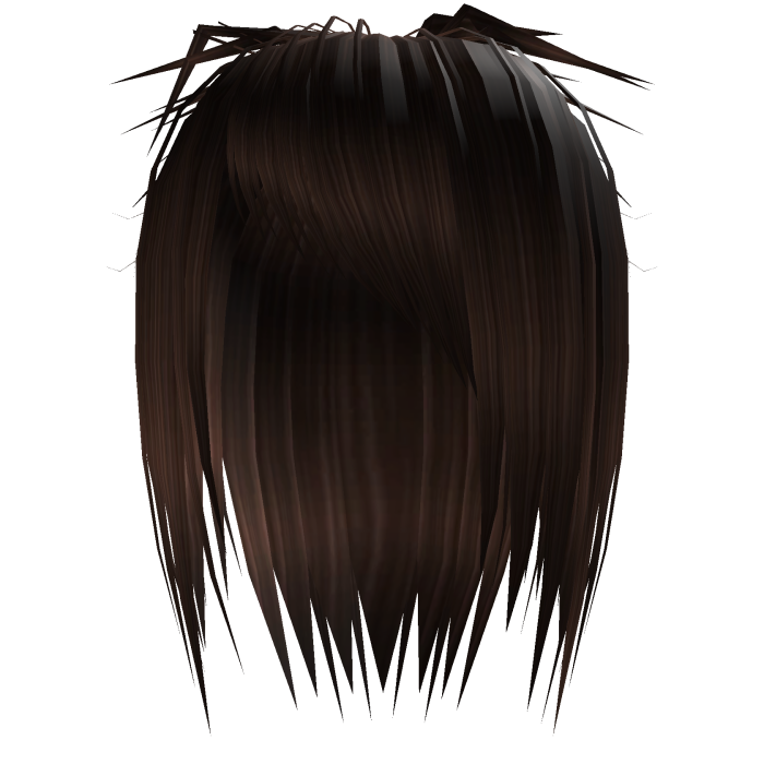 Messy Scene Spiky Emo Hair Black / Dark Brown