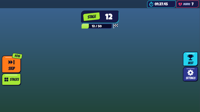 Obby UI Kit Stage Counter Checkpoint Timer HUD preview 10