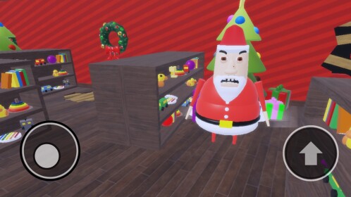 ESCAPE EVIL SANTA CLAUS RUN!