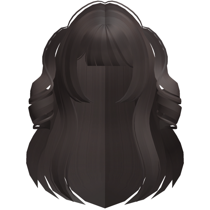 princess long straight hime curly brown